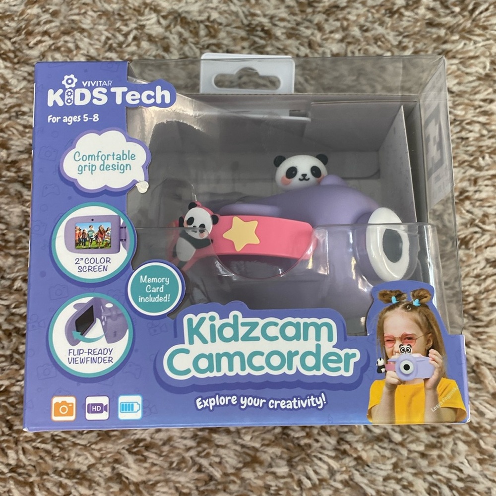 Kidzcam Camcorder - Purple